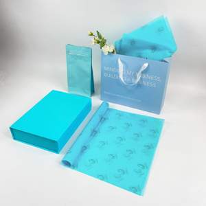 Wholesale High Quality Cheap Price Blue Wrapping Tissue Paper Gift Flower Clothes Wrapping <b>Packaging</b> <b>Packaging</b> Paper - Product Image 2