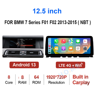 Lecteur vidéo de voiture Écran multimédia central pour <span class=keywords><strong>BMW</strong></span> Série 740 F01 F02 Prix d'usine Android13 <span class=keywords><strong>8</strong></span> cœurs 8G 128G 1920 Carplay Auto - Product Image 6