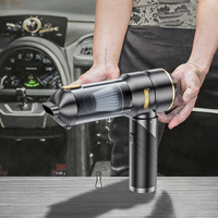 Aspirateur de voiture sans fil MONIX QX04 4-en-1 mini en ABS, 15000Pa, portable, alimenté par batterie, capacité 0,5-1L, autonomie 30-45min