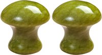 Outils de massage facial et corporel en jade en gros, type champignon, pour le soin et le gommage