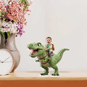 OEM ODM Bloque <span class=keywords><strong>de</strong></span> Acrílico Personalizado con Diseño <span class=keywords><strong>de</strong></span> Personaje, Figura <span class=keywords><strong>de</strong></span> Dinosaurio, <span class=keywords><strong>Foto</strong></span> Personalizada, <span class=keywords><strong>Caricatura</strong></span> Infantil, Soporte Decorativo con Nombre y Texto - Product Image 3