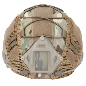 Chiến thuật Mũ bảo hiểm bìa cho nhanh chóng MH PJ BJ loại mũ bảo hiểm Camo Multicam ngoài trời thể thao chiến đấu an toàn Mũ bảo hiểm phụ kiện