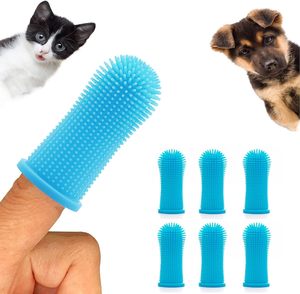 Cepillo de Dientes de Dedo para Perros, para la Limpieza Dental y el Cuidado Bucal de Perros, Cepillo de Dientes para Mascotas - Product Image 1