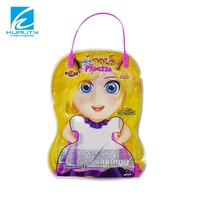 Sac en Mylar à imprimé personnalisé écologique, sachets en plastique multicouches de qualité alimentaire, pour les jouets, bonbons, 50 pièces