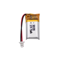 HZ 501220 3.7V 75mAh Baterai Li-Polymer Isi Ulang Sel Lipo untuk Peralatan Listrik Bor Elektrik