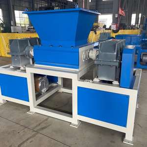 Hochwertiger Ok-600 Kunststoff-Reifens chredder Doppelwellen-Holzhacker und Gummi zerkleinerung maschine mit Zahnrad-und Pumpen kern komponenten - Product Image 3