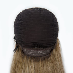 Perruque de cheveux naturels 100% européens, qualité vierge, base en dentelle suisse nouée à la main, prix de gros direct usine - Product Image 4