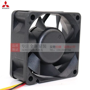 Mitsubishi MMF-06J24US 24VDC 0.23A 60x60x25mm Ball Bearing Cooling <b>Fan</b> For Desktop <b>Computer</b> - Product Image 4