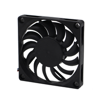 70x70x10mm DC Bürstenloser Axiallüfter 12V 24V Hoher Luftstrom Hoher Statischer Druck Lüfter für Industrieelektronik USV