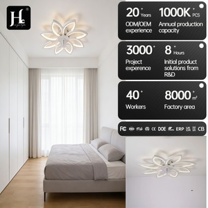 Ventilateur de plafond en bois LED blanc chaud 3500K Ra80 style rustique à montage en surface 220V grande taille télécommande 3 ans IP33 25000 - Product Image 2