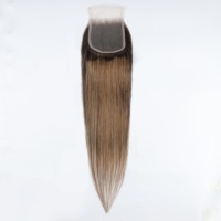 Lots de Cheveux Vierges Vietnamiens Dejavu P4/27 en Gros, Couleur Piano Mèches Mélangeées Brun et Blond Miel, 100% Tissage Double Trame Faite à la Machine