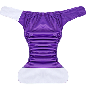 Couvre-culotte absorbant respirant pour adulte, réglable avec velcro, lavable, en tissu, anti-fuite, réutilisable, pour personnes âgées - Product Image 2