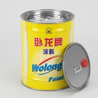 Revêtement liquide intermédiaire alkyde Wolong MIO pour la protection contre la corrosion multi-surfaces des structures en acier, des machines et du bois (extérieur)