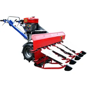 Mesin pemanen beras Mini mesin panen gandum Reaper Binder mesin pemotong tanaman gandum