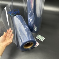Matériel d'emballage vertical avec logo personnalisé, vente en gros d'usine, film PVC rigide pour l'emballage des pilules