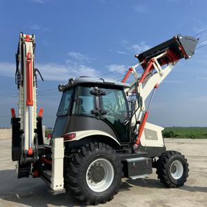 YAWEH 388 العلامة التجارية Retroexcavadora آلات تحريك الأتربة backexcavator محمل 3CX 4CX 3DX 2.5 طن لودر للبيع - Product Image 5