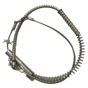 Molla Rinforzata per Trappola per Cinghiali, Volpi e Conigli, Ricambio con Dadi e Cavo Metallico Diametro 4mm - Product Image 1