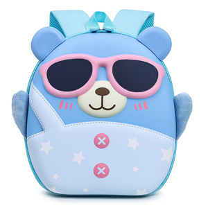 Nuovo <span class=keywords><strong>asilo</strong></span> bambino simpatico cartone animato orso zaino <span class=keywords><strong>impermeabile</strong></span> con chiusura a cerniera zaino scuola - Product Image 6