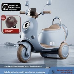 Moto électrique pour enfants, tricycle télécommandé, voiture jouet pour 2 à 4 ans, en plastique, unisexe, pour bébés et jeunes enfants, idéal pour le premier anniversaire - Product Image 5