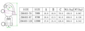 Nuevo Grillete Giratorio <span class=keywords><strong>de</strong></span> Acero Inoxidable 316 <span class=keywords><strong>de</strong></span> Grado Marino RICHWITS <span class=keywords><strong>de</strong></span> 70-128 mm para Conexiones <span class=keywords><strong>de</strong></span> Aparejos <span class=keywords><strong>de</strong></span> <span class=keywords><strong>Barcos</strong></span> - Product Image 6