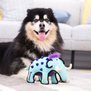 Juguete para Perro GiGwi Dura Beast, Tamaño Grande/Mediano, Remaches de Goma, Resistente a Mordidas, para Masticar, Elefante, Dinosaurio, Jabalí - Product Image 3