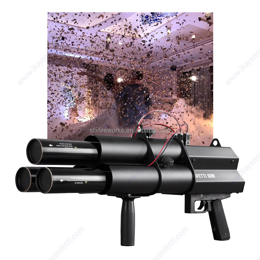 結婚式Ktv手持ち紙紙吹雪機ステージ雰囲気花びら紙スプレー装置