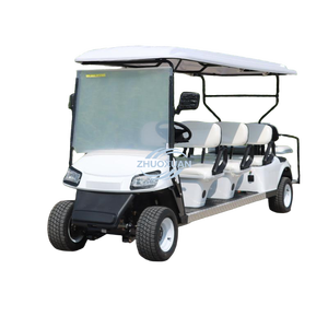 Voiturette de golf électrique tout-terrain à châssis en aluminium, moteur AC puissant à faible bruit, nouveau design, pour le transport des résidents des clubs et des parcs - Product Image 2