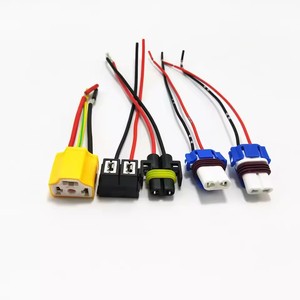 Xe-tinh chỉnh H4 gốm sương mù đèn pha Bóng đèn kết nối cắm ổ cắm cho ô tô xe tải gốm Xe LED H7 bóng đèn H1 H4 9005 9006 ổ cắm - Product Image 2