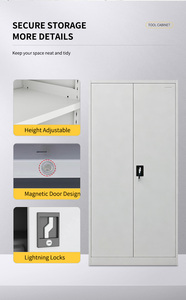 Durable Steel Locker with Lightning Lock, <strong>Office</strong> <strong>Storage</strong>, Factory Direct for Central Asia - Product Image 5