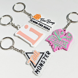 Manufacturer Wholesale Custom 2D 3D Soft PVC <b>Keychains</b> Design Promotional Carabiners Cheap Customizable - Product Image 3