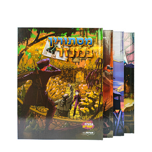 Usine de livres personnalisés impression de haute qualité couverture rigide en couleur pas cher bande dessinée Manga livres impression avec Logo couverture rigide bande dessinée - Product Image 1