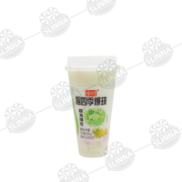 Groothandel Popping Boba Melkdrank Halal Kant-en-klaar Drinkbeker Drankje Gemengde Fruit Smaak Popping Pearl Melkdrank