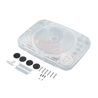 Coque de remplacement transparente rétro pour console PS1, boîtier de protection DIY, accessoire de console de jeu, pièce de réparation
