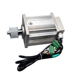 Moteur de porte synchrone à aimant permanent DM-75 75W 100V avec poulie de synchronisation, pièces de rechange pour <span class=keywords><strong>ascenseur</strong></span> TKE <span class=keywords><strong>ThyssenKrupp</strong></span> K400 - Product Image 1