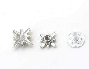 Bottoni in Metallo Dorato/Argento Anticato a Ago Singolo da 9MM, 10MM, 12MM, 14MM, 15MM per Jeans - Product Image 4