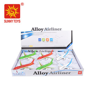 Los niños al por mayor <span class=keywords><strong>de</strong></span> aleación <span class=keywords><strong>de</strong></span> fundición modelo <span class=keywords><strong>de</strong></span> avión <span class=keywords><strong>juguete</strong></span> a tirar <span class=keywords><strong>juguete</strong></span> fundido a avión con luz y música - Product Image 2