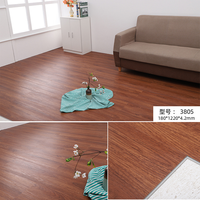 Hochwertiger EverJade SPC PVC Vinyl-Klickboden 5mm/8mm Wasserdicht für Innenräume mit Grafikdesign MSPC-Bodenbelag