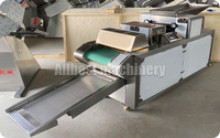 Prix fabricant : Ligne de machines à pâtisserie pour snacks, mini-machine à bandes de pâte arabe, coupe-chinchin, machine de formage de pâtisserie, à vendre