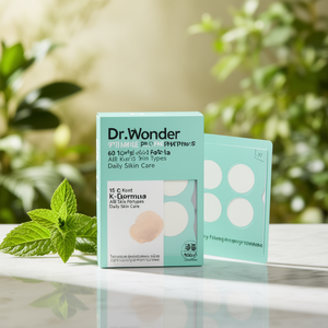 แผ่นแปะสิว Dr.Wonder 60 ชิ้น กลิ่นมิ้นท์ 15 ชิ้น สูตร K-Beauty สำหรับทุกสภาพผิว ดูแลผิวประจำวัน - Product Image 3
