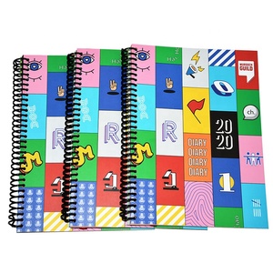 Custom Publiceren Agenda Boek <span class=keywords><strong>Print</strong></span> Custom Spiraal Draad Binding Hardcover Softcover Gebonden Bulk Planner Boek Afdrukken Service - Product Image 6