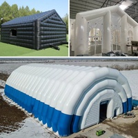 Bâche PVC tissée enduite anti-UV 650 g/m² de haute qualité, étanche, pour tente gonflable – Vente en gros usine