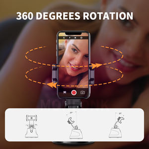 <span class=keywords><strong>Apai</strong></span> Genie 360 Rotation Auto Face Object Tracking Selfie Stick Smart Shooting Camera Phone Holder - Product Image 4