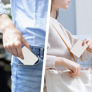 Hai mặt nhỏ gọn gương túi xách nhỏ 12 hình dạng xách tay trắng Espejos compactos klapspiegel túi vuông Miroir - Product Image 6