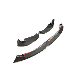 Fibra de carbono seca M3 G80 <span class=keywords><strong>CSL</strong></span> labio divisor delantero de coche para BMW G83 G82 <span class=keywords><strong>M4</strong></span> 2021-2023 3 unids/set - Product Image 5