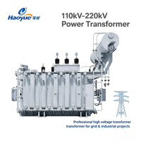 Transformateur haute tension premium 110 kV-220 kV 40 MVA, structure spéciale, transformateur industriel de haute qualité