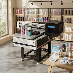 <span class=keywords><strong>Imprimante</strong></span> UV DTF A1 automatique avec 3-4 têtes d'impression Ricoh G5i/<span class=keywords><strong>Epson</strong></span> I3200, caméra CCD, encre UV LED pour badges métalliques/cartes - Product Image 2