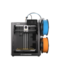 Imprimante 3D FDM multicolore haute vitesse Flashforge AD5X, nivellement automatique, volume d'impression 220x220x220mm, impression 4 couleurs IFS