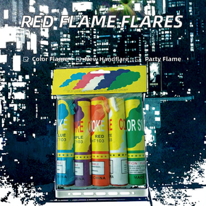 Fuegos Artificiales de <span class=keywords><strong>Humo</strong></span> de Color Rojo, Novedad en Venta para Fiestas de Año Nuevo - Product Image 2