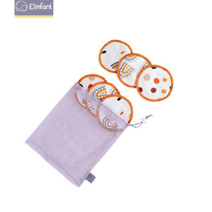 Elinfant Almohadilla de lactancia con Forro de rizo de bambú de alta calidad Saludable Reutilizable 6 PCS/Bag Almohadilla de lactancia - Product Image 3