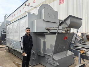 Chaudière à biomasse automatique de 6 tonnes pour les grandes usines - Product Image 4